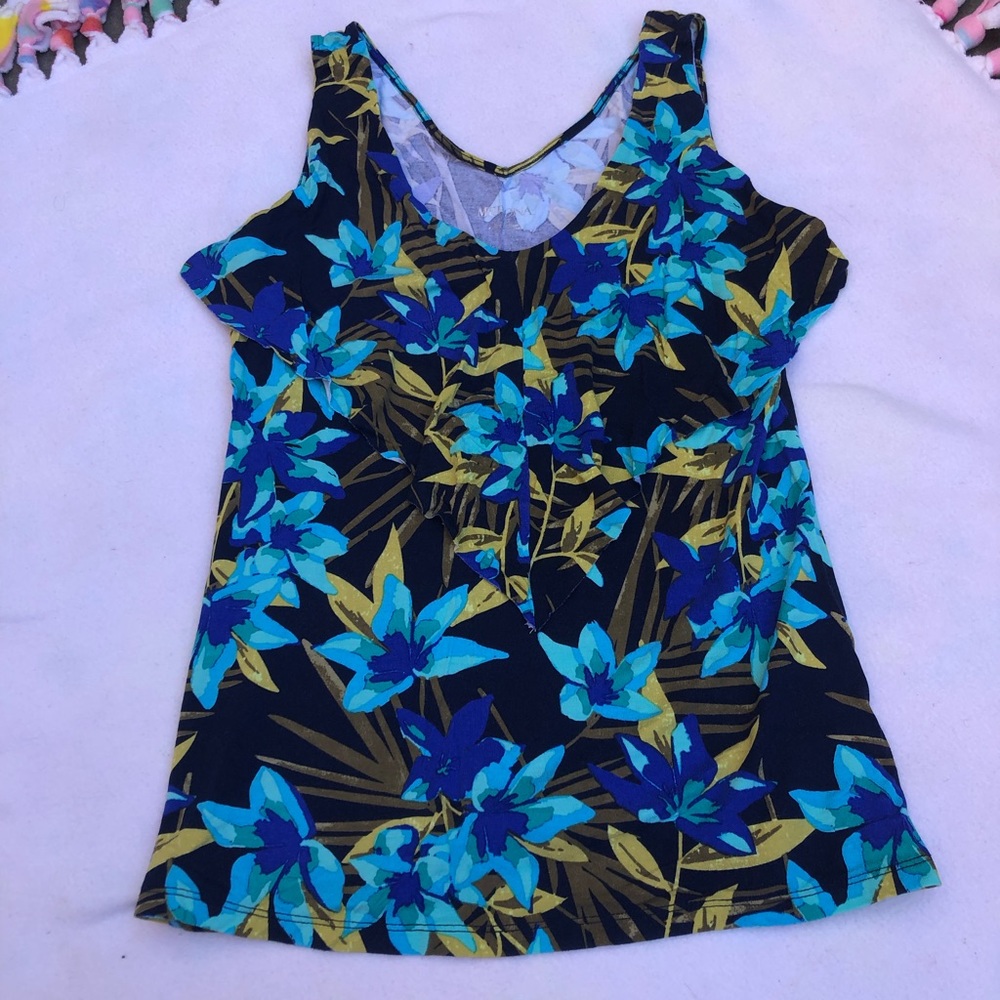 Floral tank top